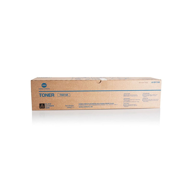 Konica Minolta originální toner A1DY150, TN615K, black, 75000str.