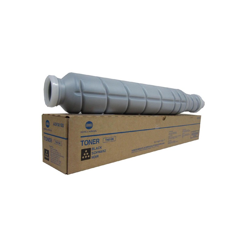 Konica Minolta originální toner A3VX150, TN619K, black, 66000str.