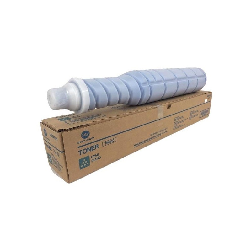 Konica Minolta originální toner A3VX451, TN620C, cyan, 70000str.