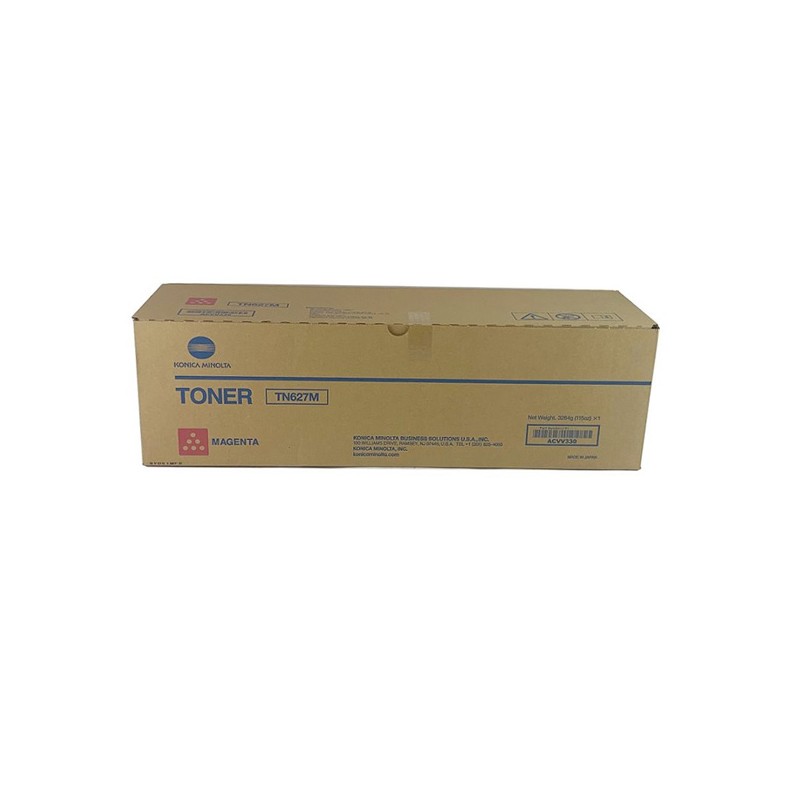Konica Minolta originální toner ACVV350, TN627M, magenta, 180600str.