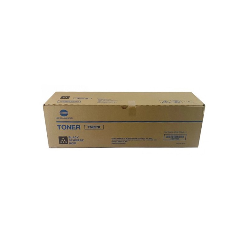Konica Minolta originální toner ACVV150, TN627K, black, 173800str.