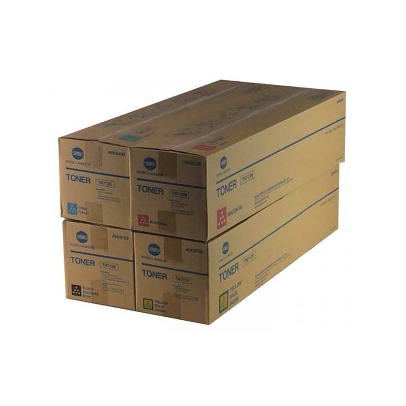 Konica Minolta originální toner A9K8350, TN713M, magenta, 33200str.