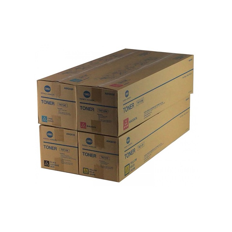 Konica Minolta originální toner A9K8250, TN713Y, yellow, 33200str.