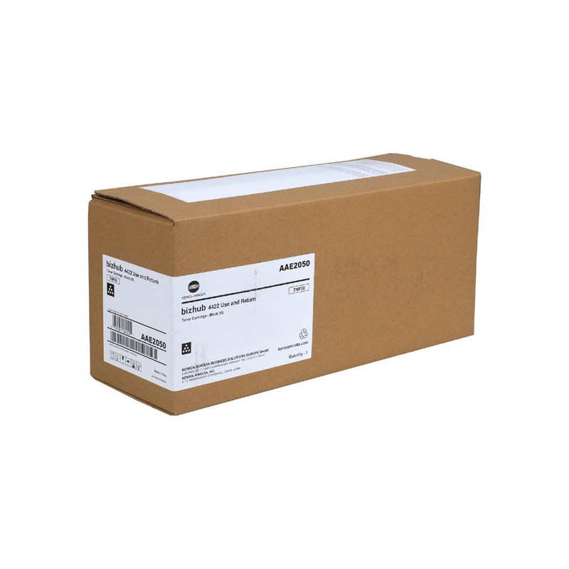 Konica Minolta originální toner AAE2050, TNP-59, black, 25000str., return