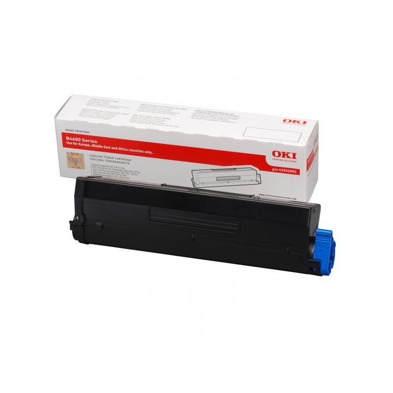 OKI originální toner 43502002, black, 7000str.