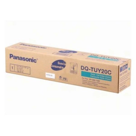 Panasonic originální toner DQ-TUY20C-PB, cyan, 20000str.