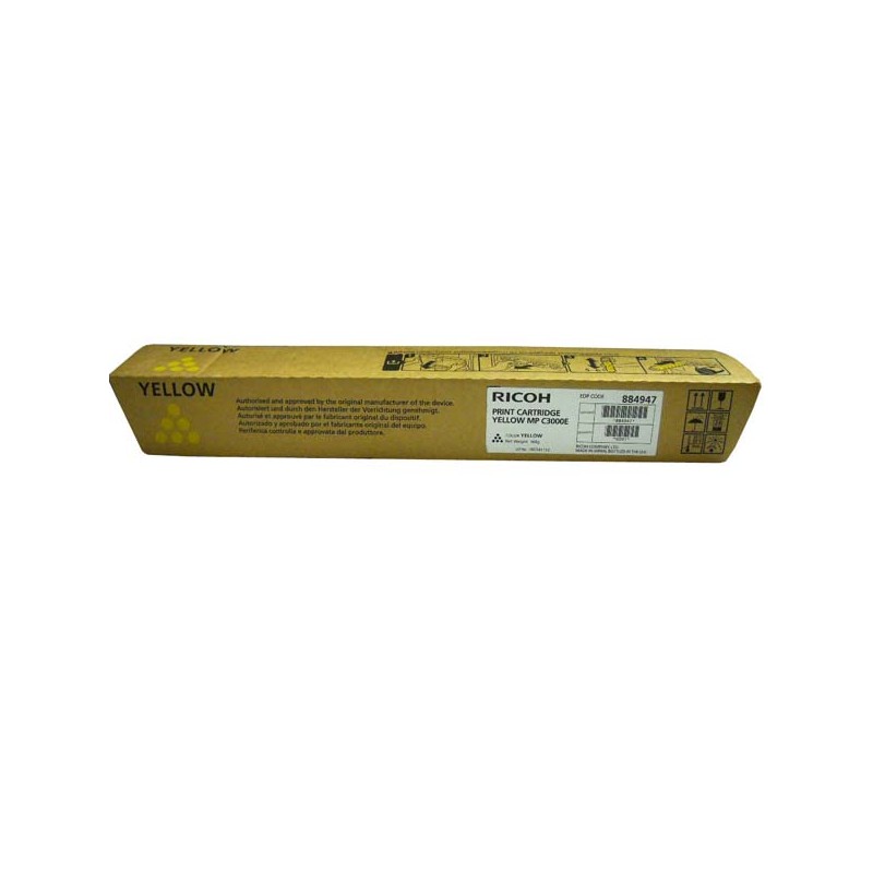 Ricoh originální toner 888641, 884947, 842031, yellow, 15000str.