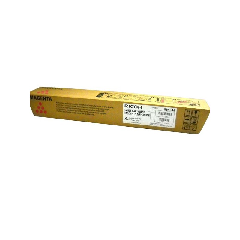 Ricoh originální toner 88642, 884948, 842032, 884952, magenta, 15000str.