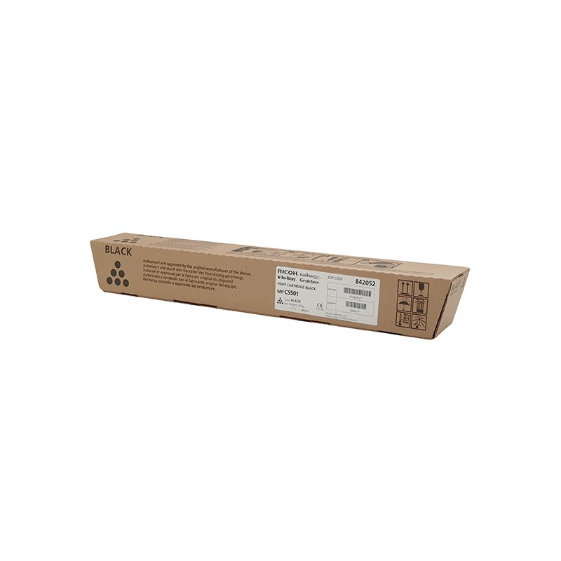Ricoh originální toner 842052, 841583, 841456, 841452, black, 25500str.