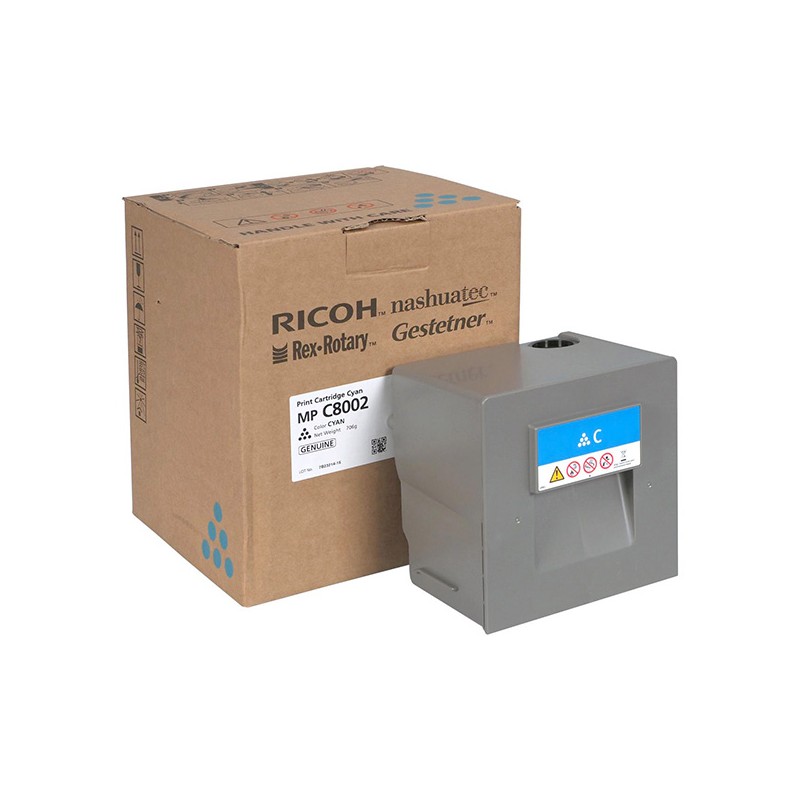 Ricoh originální toner 841787, 842150, cyan