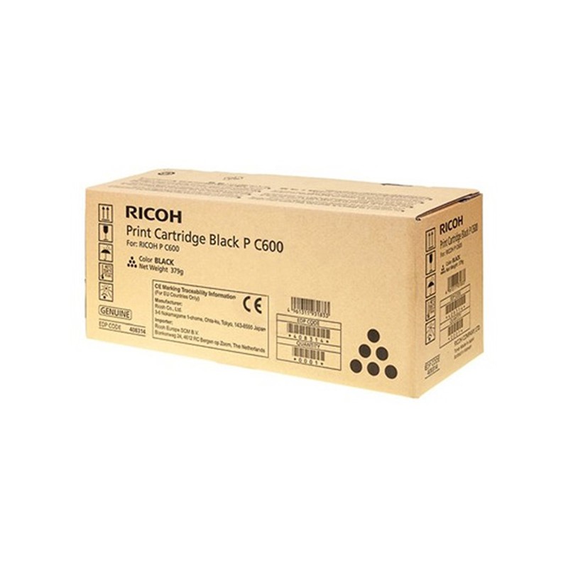 Ricoh originální toner 408314, black, 17000str.