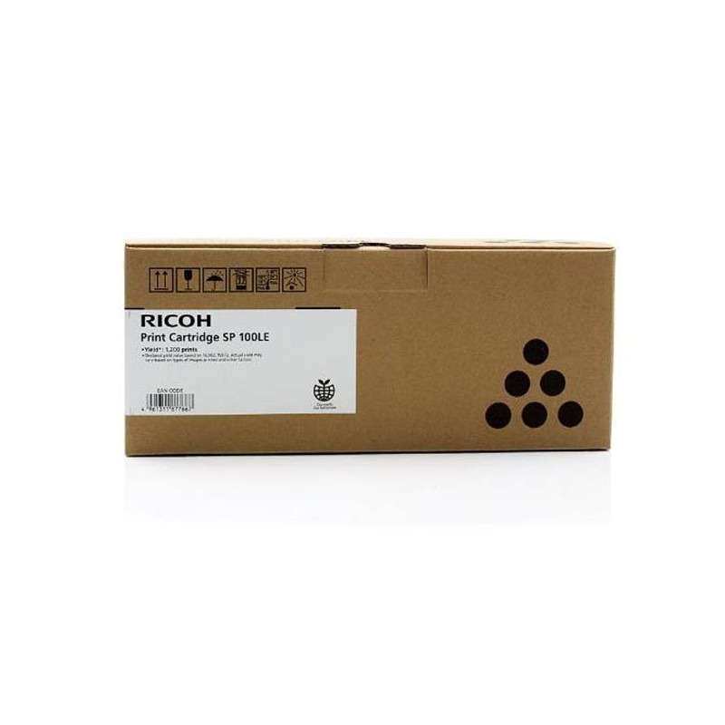 Ricoh originální toner 407166, 407166, black, 1200str.