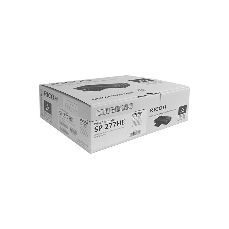 Ricoh originální toner 408160, SP277HE, black, 2600str.