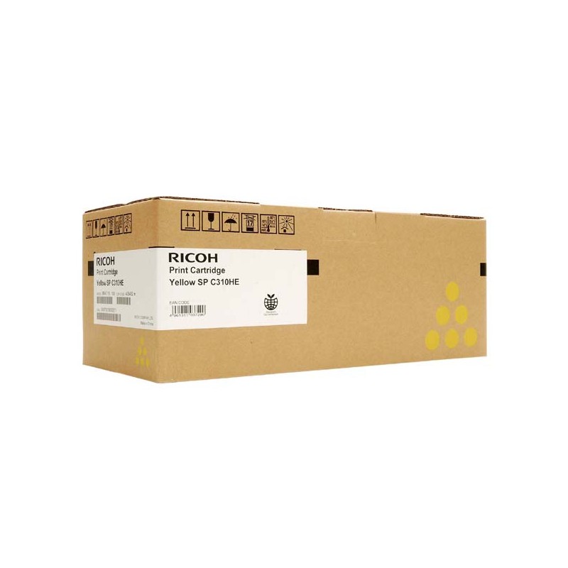 Ricoh originální toner 406482, 407635, yellow, 6000str.