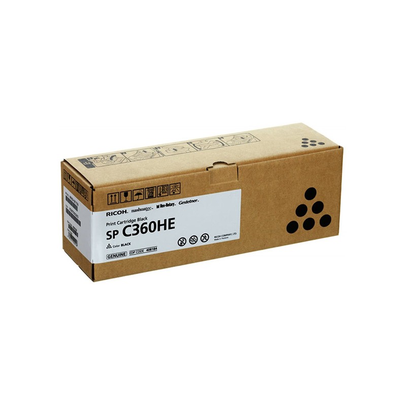 Ricoh originální toner 408184, black, 7000str.