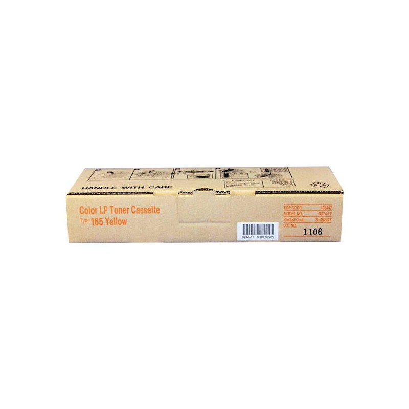 Ricoh originální toner 402447, Typ 165, yellow, 6000str., high capacity