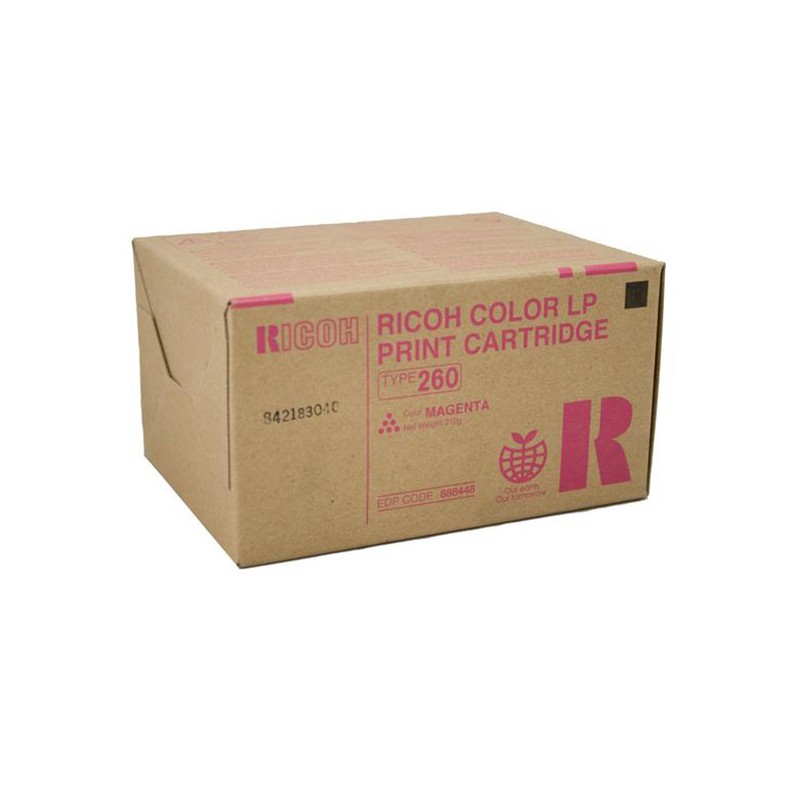 Ricoh originální toner 888448, Typ 260, magenta, 10000str.
