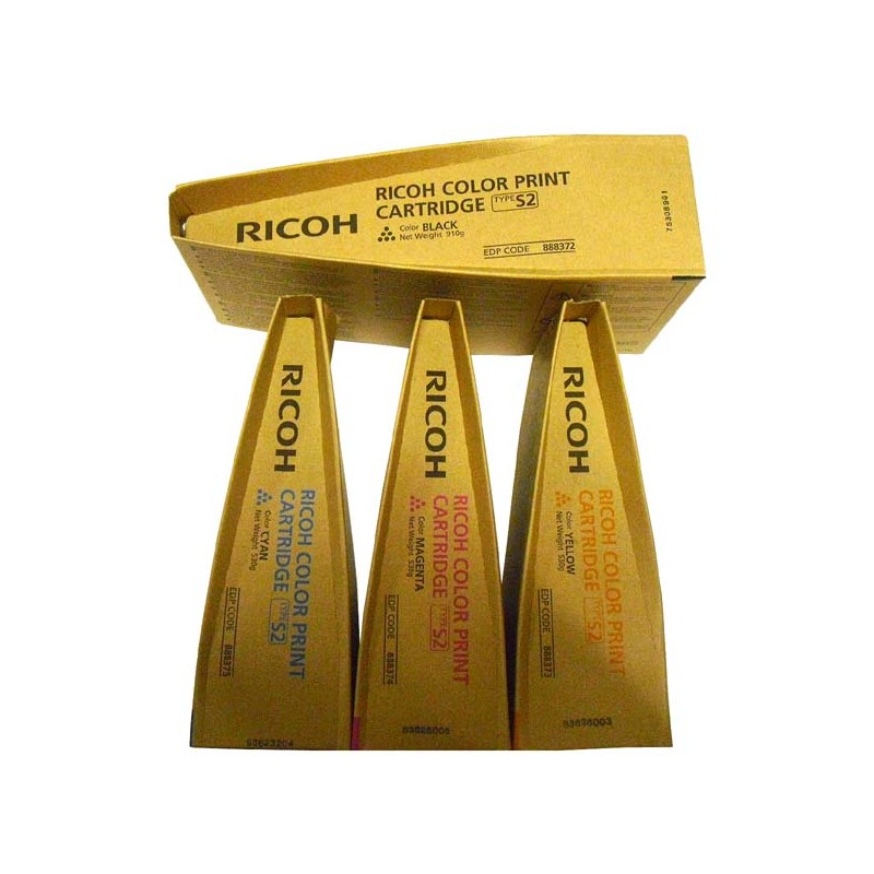 Ricoh originální toner 888375, Tyyp S2, cyan, 18000str.