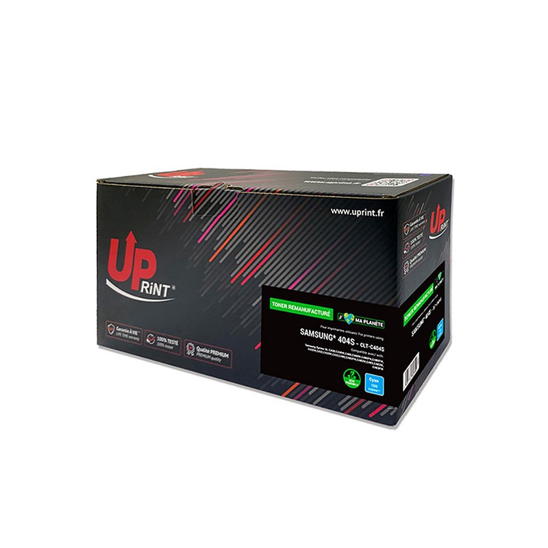 UPrint kompatibilní toner s Samsung CLT-C404S, S.404SC, cyan, 1000str.