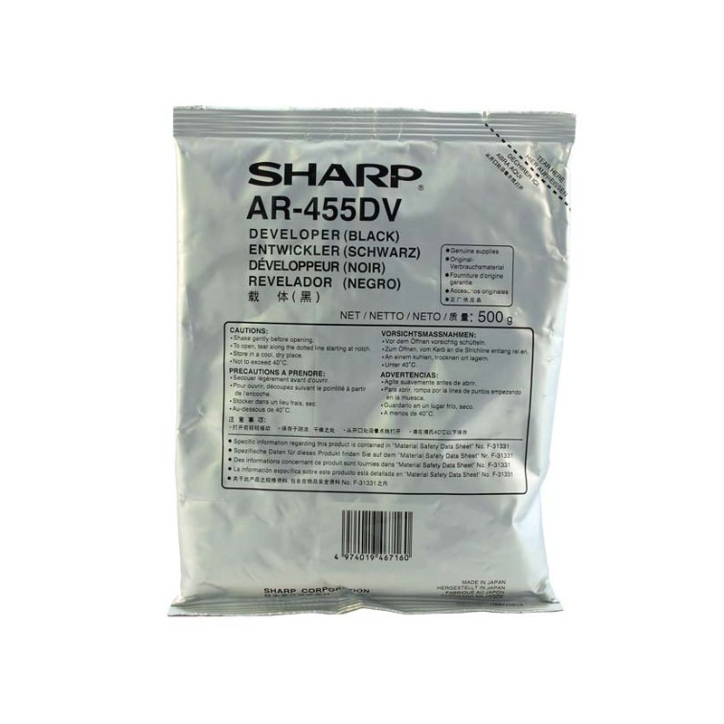 Sharp originální developer AR-455DV, black, 100000str.