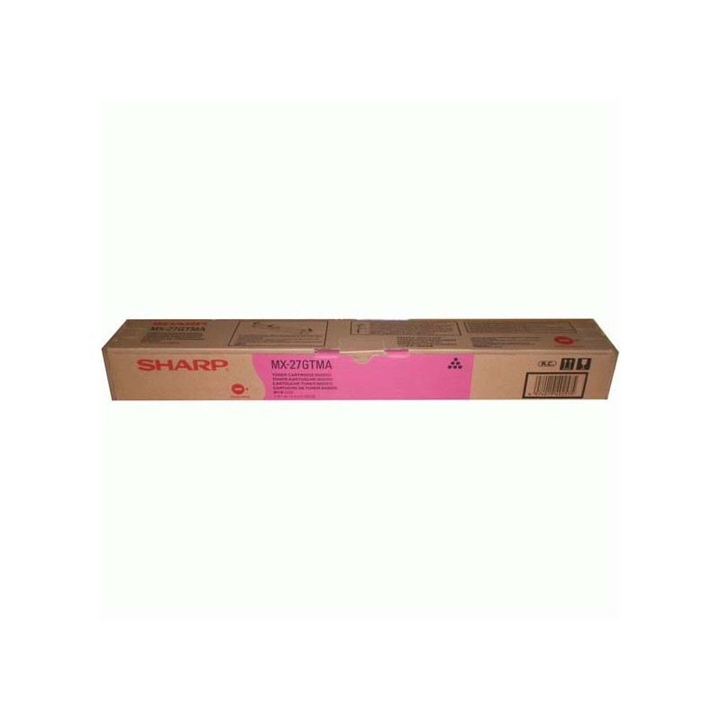 Sharp originální toner MX-27GTMA, magenta, 15000str.