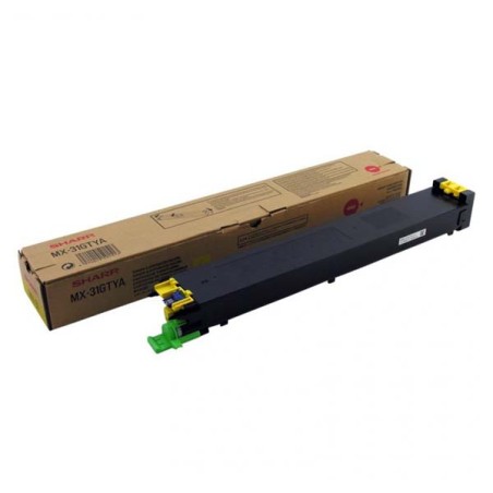 Sharp originální toner MX-31GTYA, yellow, 15000str.
