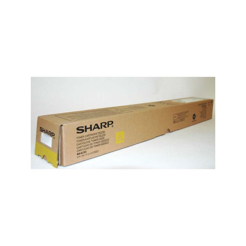 Sharp originální toner MX-62GTYA, yellow, 40000str.
