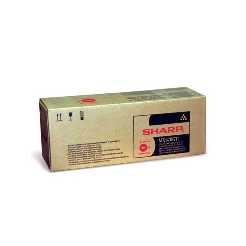 Sharp originální toner MX-B20GT1, black, 8000str.