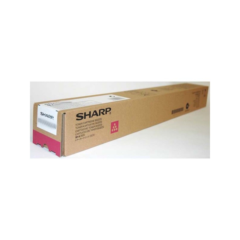 Sharp originální toner MX-62GTMA, magenta, 40000str.