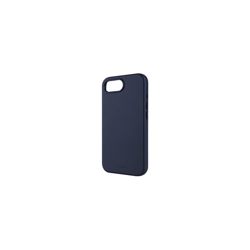 FIXED MagLeather kožený kryt iPhone 16e, modrý