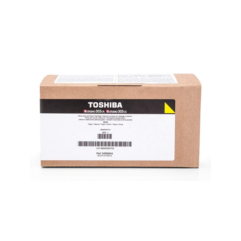 Toshiba originální toner T305PYR, yellow, 3000str., 900g