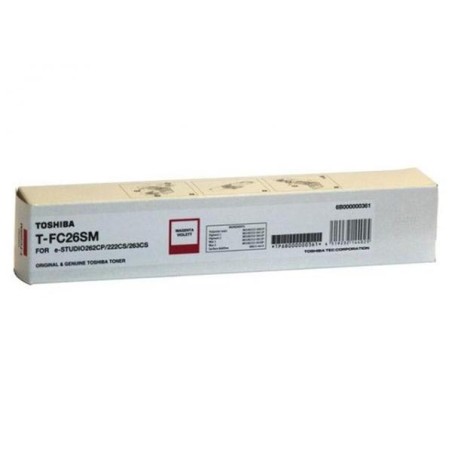 Toshiba originální toner TFC26SM6K, 6B000000555, magenta, 6000str., high capacity