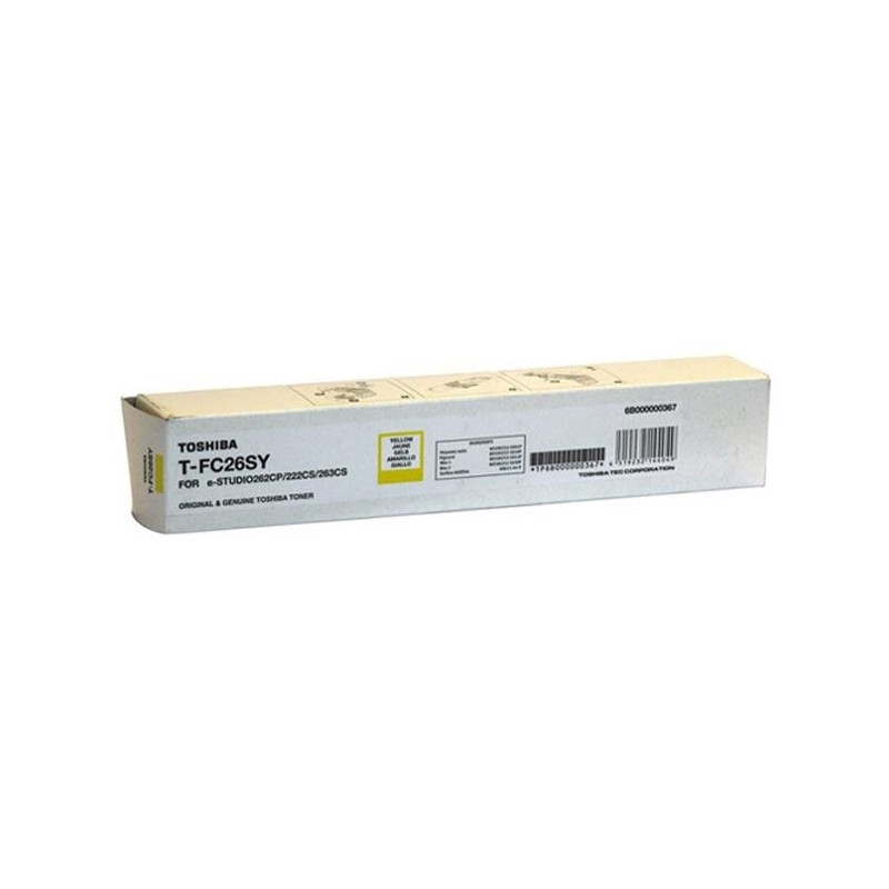 Toshiba originální toner TFC26SY6K, 6B000000569, 6B000001096, yellow, 6000str., high capacity