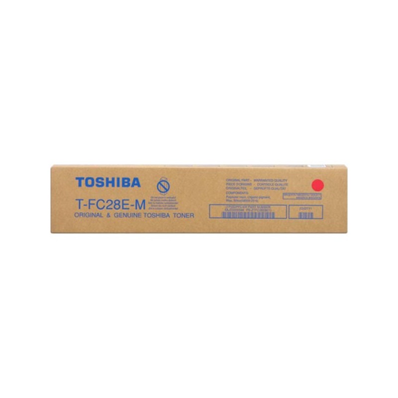 Toshiba originální toner TFC28EM, 6AJ00000048, magenta, 24000str.