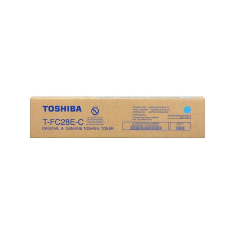 Toshiba originální toner TFC28EC, 6AJ00000046, cyan, 24000str.
