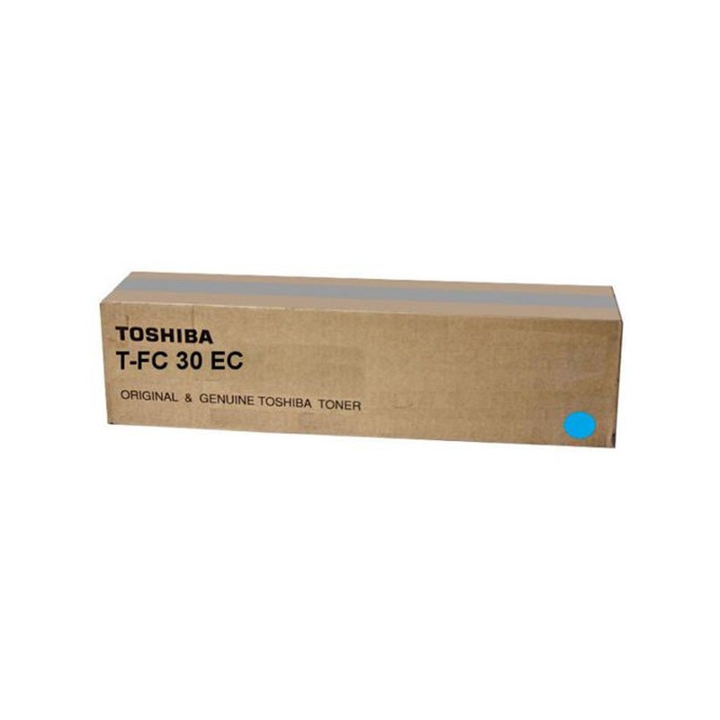 Toshiba originální toner TFC30EC, 6AJ00000203, 6AG00004447, cyan, 33600str.