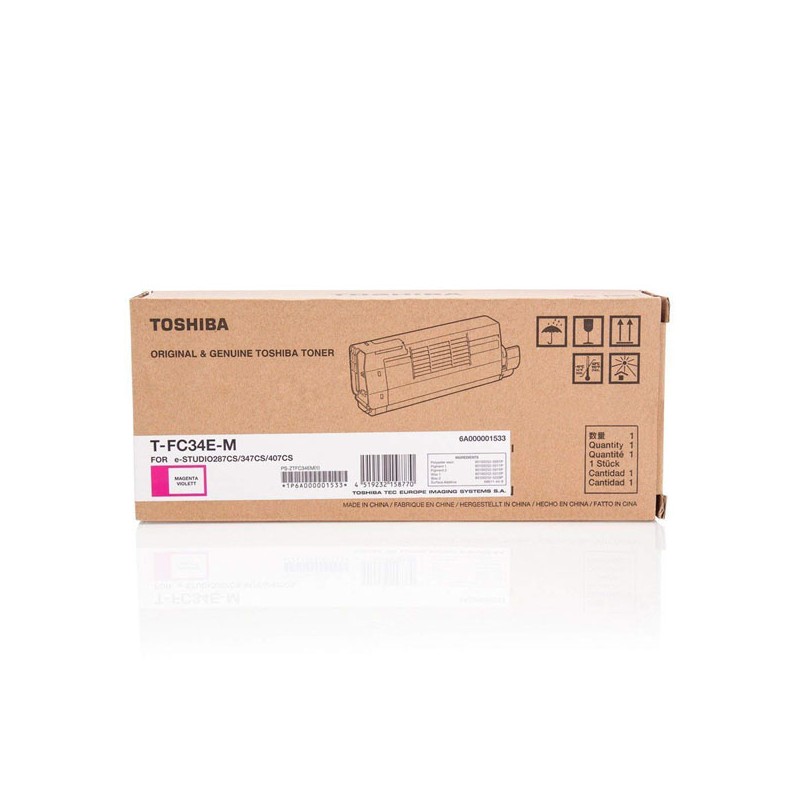 Toshiba originální toner T-FC34EM, 6A000001533, 6A000001811, magenta, 11500str.
