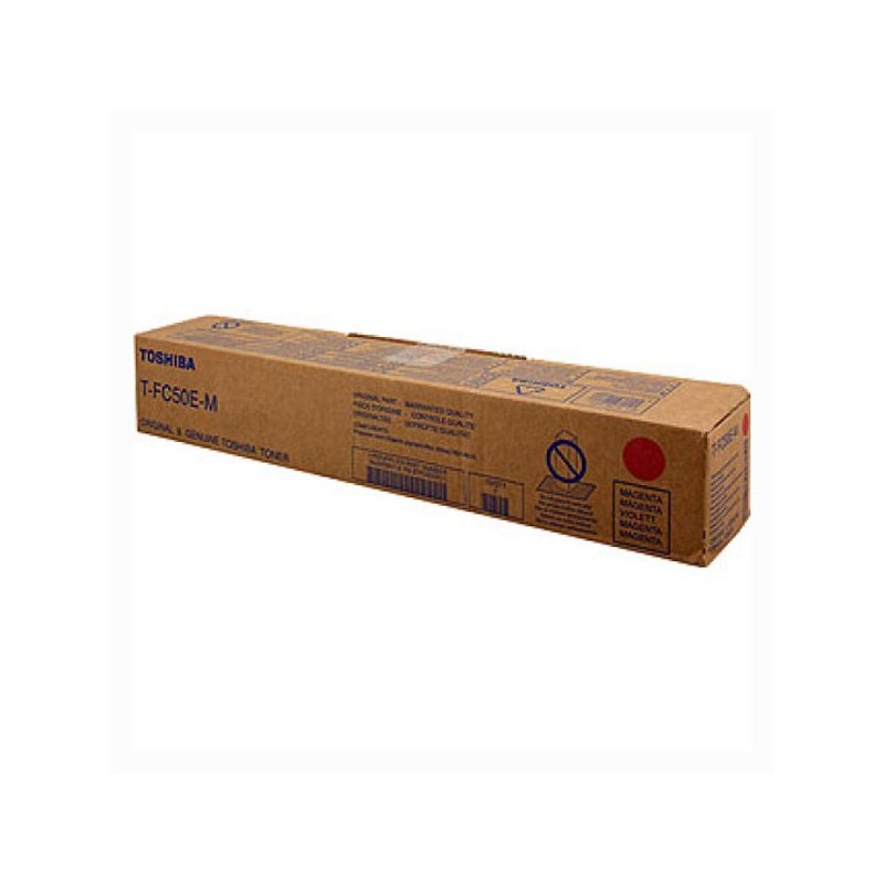 Toshiba originální toner T-FC50EM, 6AJ00000112, 6AJ00000226, magenta, 33600str.
