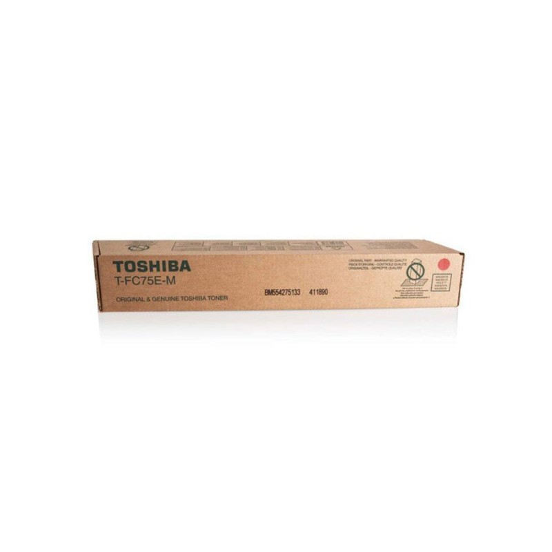 Toshiba originální toner T-FC75E-M, 6AK00000253, magenta, 35400str.