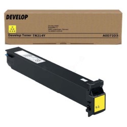 Develop originální toner A0D72D3, TN-214Y, yellow, 18500str.
