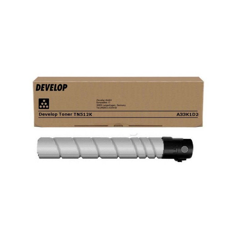 Develop originální toner A33K1D2, TN-512K, black, 27500str.