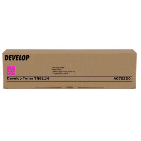 Develop originální toner A0703D0, TN-611M, magenta, 27000str.