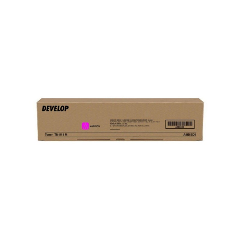 Develop originální toner A9E83D0, A9E83DA, TN-514M, magenta, 26000str.