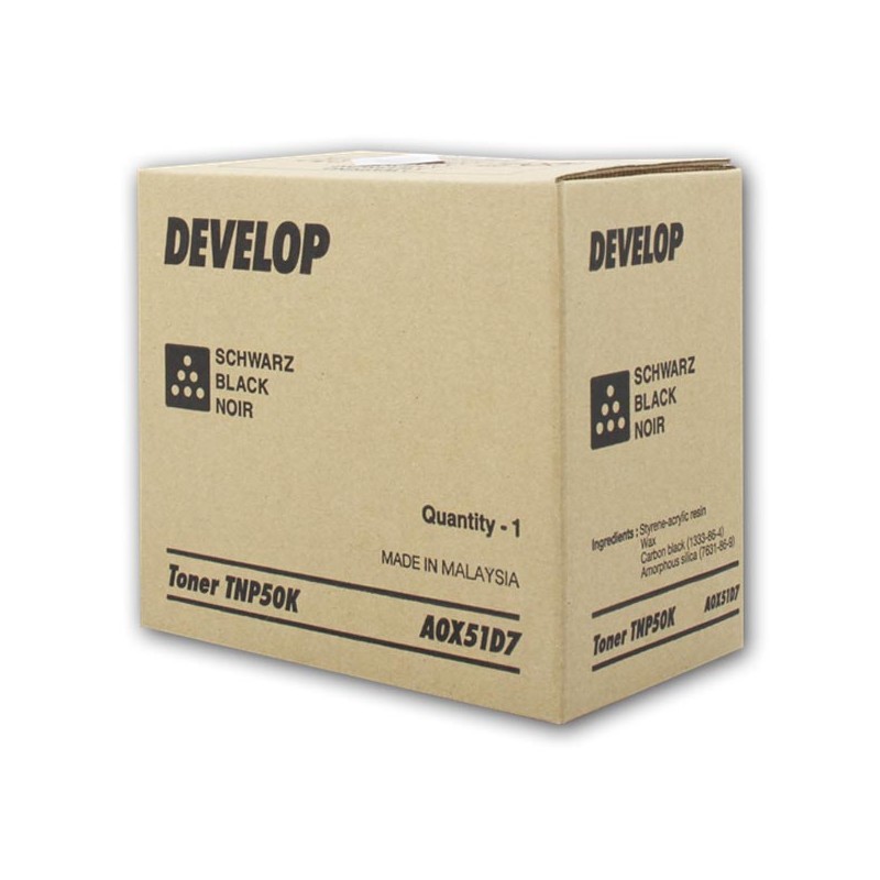 Develop originální toner A0X51D7, TNP-50K, black, 5000str.