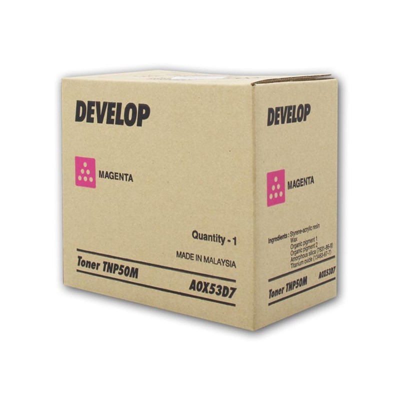Develop originální toner A0X53D7, TNP-50M, magenta, 5000str.