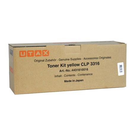Utax originální toner 4431610016, yellow, 4000str.