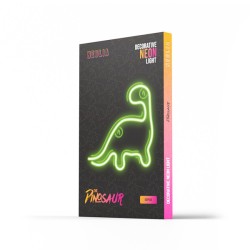 Dekorativní LED neon Dinosaur zelený