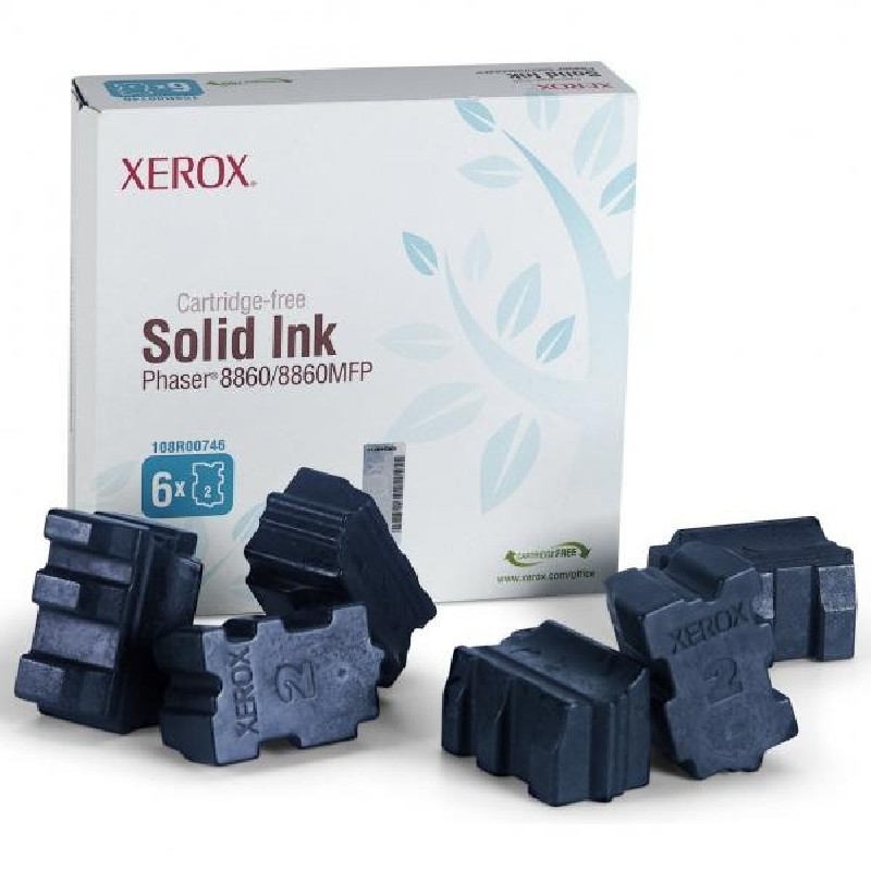 Xerox originální toner 108R00817, cyan, 14000str.