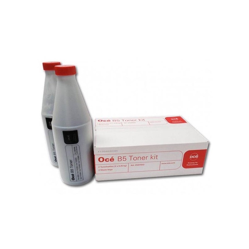 Oce originální toner 25001843, 1070066545, TYP B5, black, 2x450g