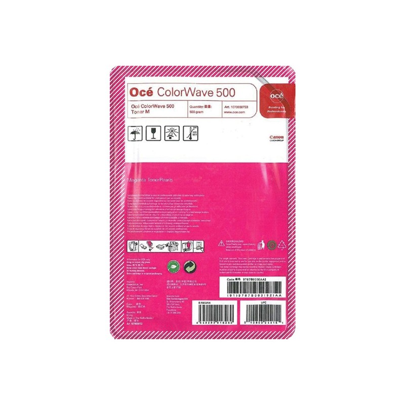 Oce originální toner 1070038733, 9787B003AA, 9787B005, magenta, 500g